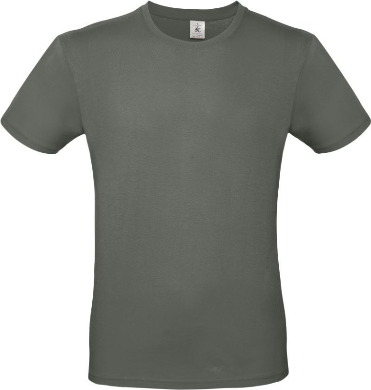 B&C #E150 Tričko 01.001T millennial khaki