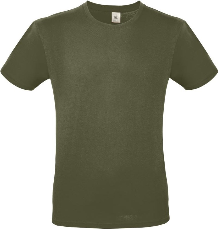 B&C #E150 Tričko 01.001T urban khaki
