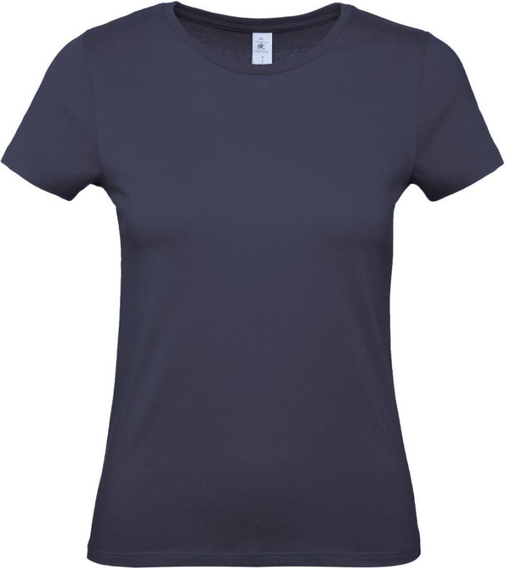 B&C #E150 /women Dámské tričko 01.002T navy - Dámské oblečení trika