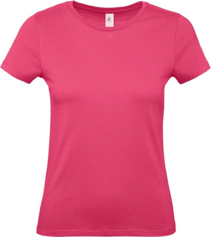 B&C #E150 /women Dámské tričko 01.002T fuchsia