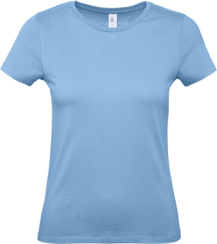 B&C #E150 /women Dámské tričko 01.002T sky blue