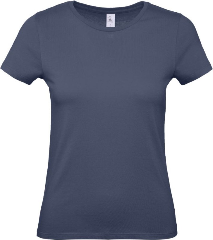 B&C #E150 /women Dámské tričko 01.002T denim - Dámské oblečení trika