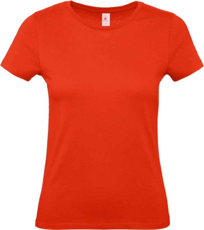 B&C #E150 /women Dámské tričko 01.002T fire red