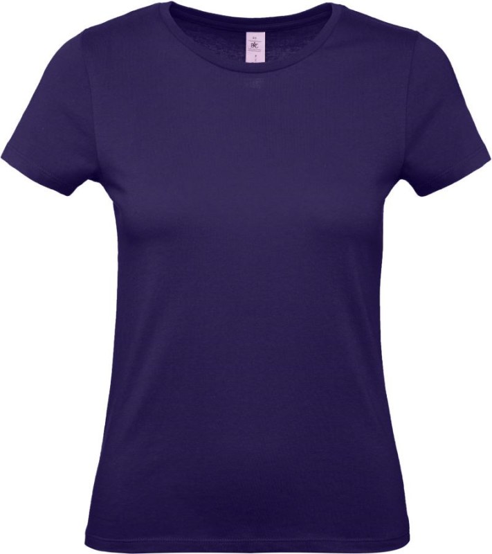 B&C #E150 /women Dámské tričko 01.002T urban purple - Dámské oblečení trika