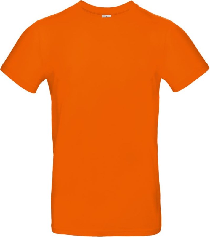 B&C #E190 Tričko z&nbsp;těžké bavlny 01.003T orange - Dámské oblečení trika