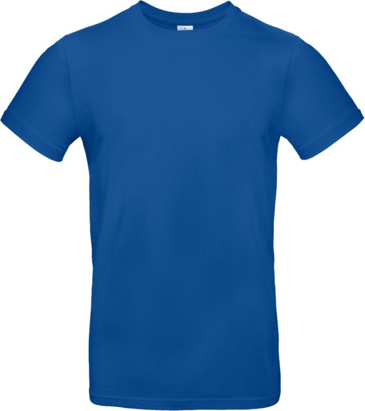 B&C #E190 Tričko z&nbsp;těžké bavlny 01.003T royal blue - Dámské oblečení trika