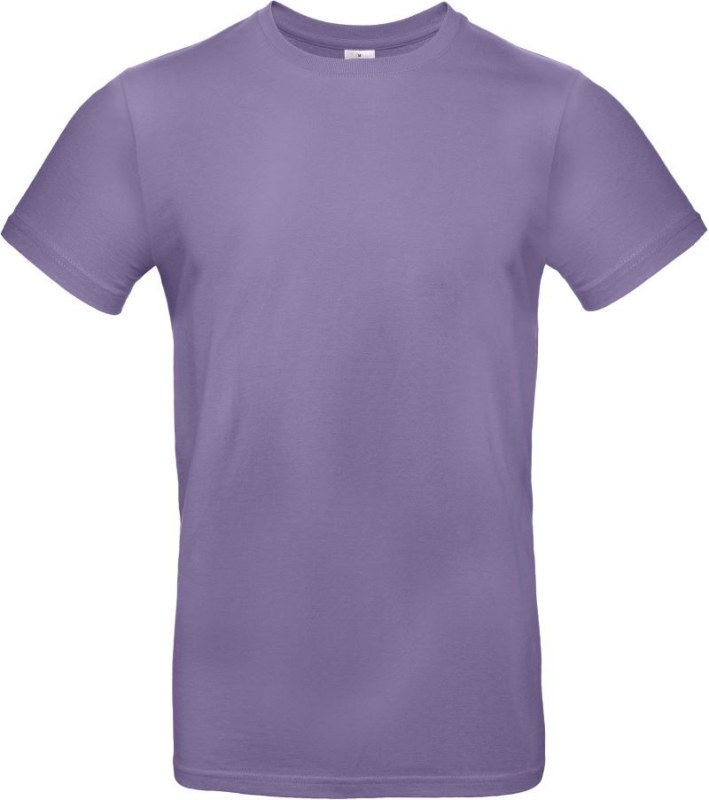 B&C #E190 Tričko z&nbsp;těžké bavlny 01.003T millennial lilac