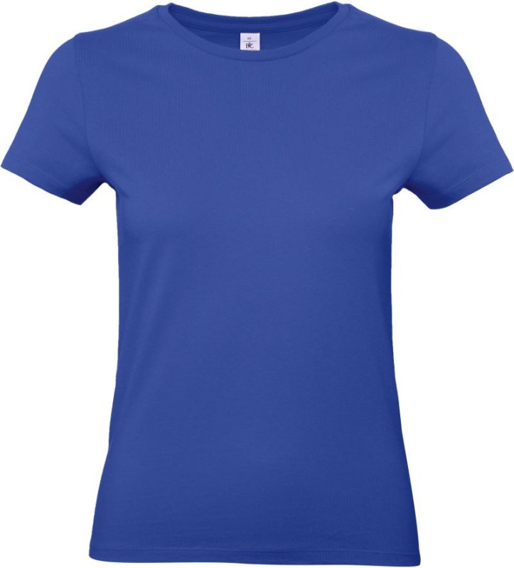 B&C #E190 /women Dámské tričko z&nbsp;těžké bavlny 01.004T cobalt blue - Dámské oblečení trika