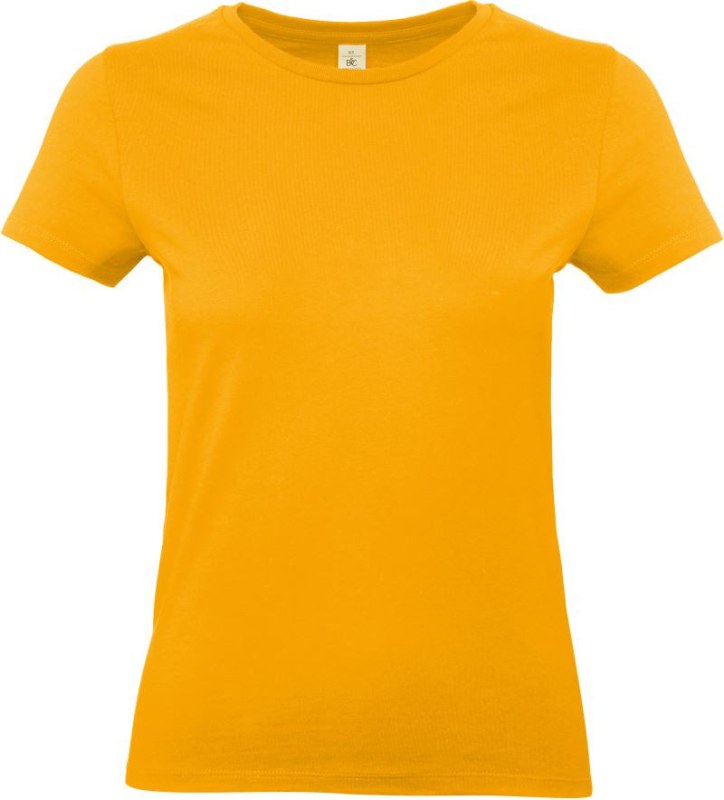 B&C #E190 /women Dámské tričko z těžké bavlny 01.004T apricot