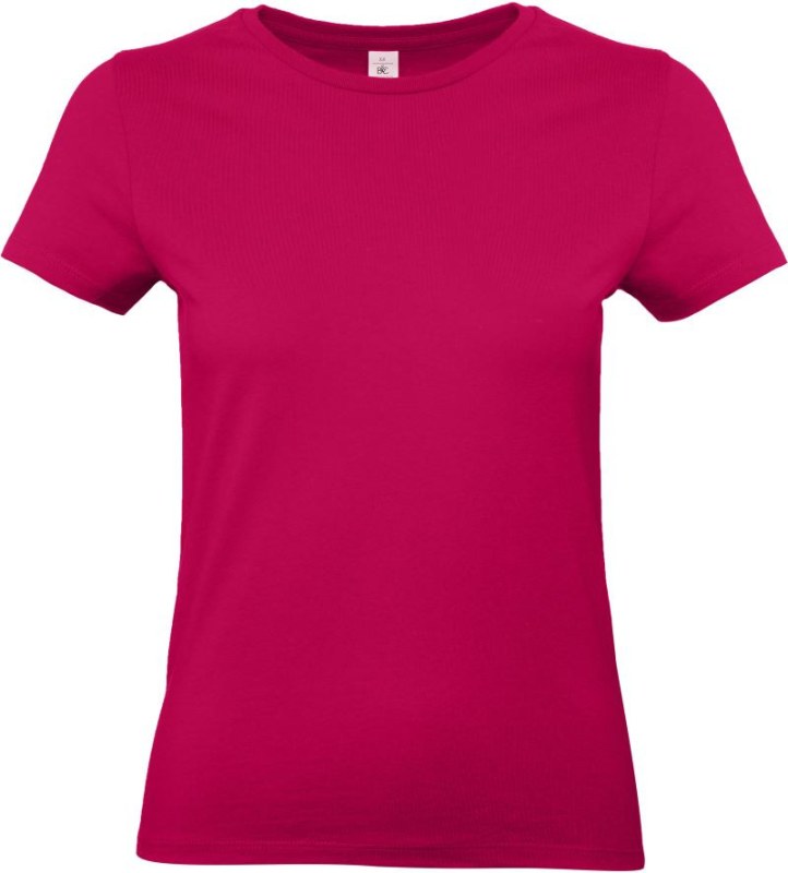 B&C #E190 /women Dámské tričko z těžké bavlny 01.004T sorbet
