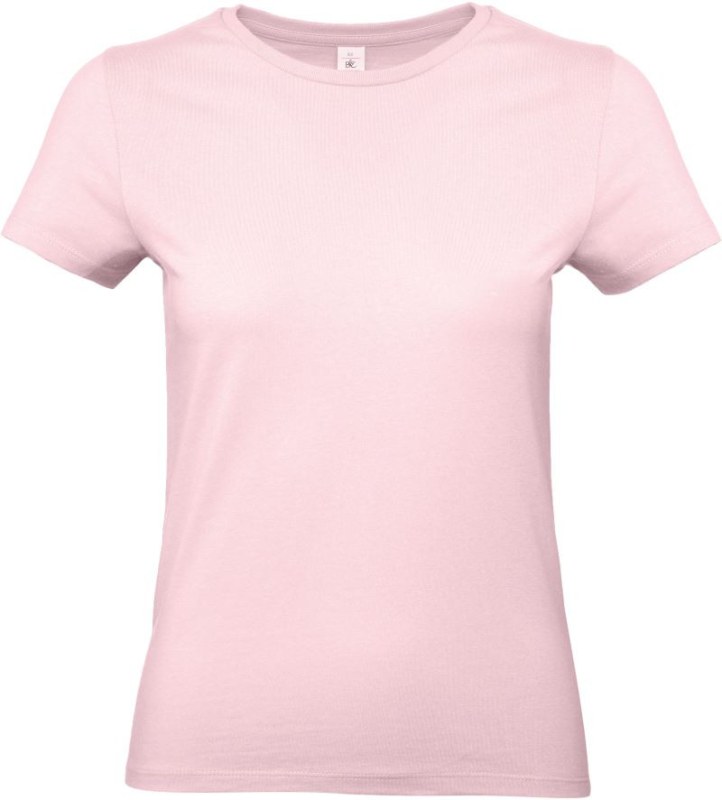 B&C #E190 /women Dámské tričko z těžké bavlny 01.004T orchid pink