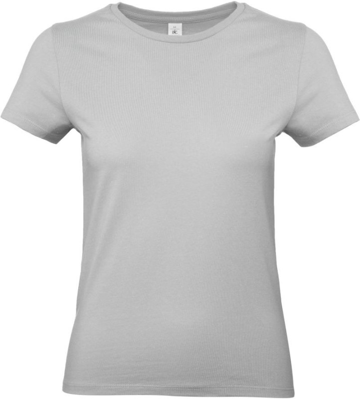 B&C #E190 /women Dámské tričko z těžké bavlny 01.004T pacific grey