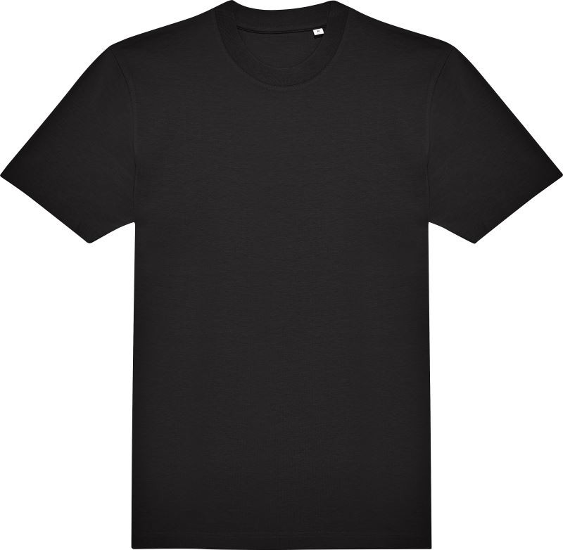 B&C #E220 Tričko z&nbsp;těžké bavlny 01.011T black - Dámské oblečení trika