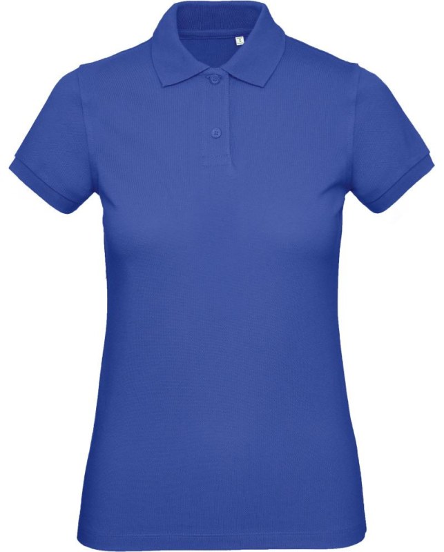 B&C Inspire Polo /women_° Dámské piqué polo z bio bavlny 01.0440 cobalt blue