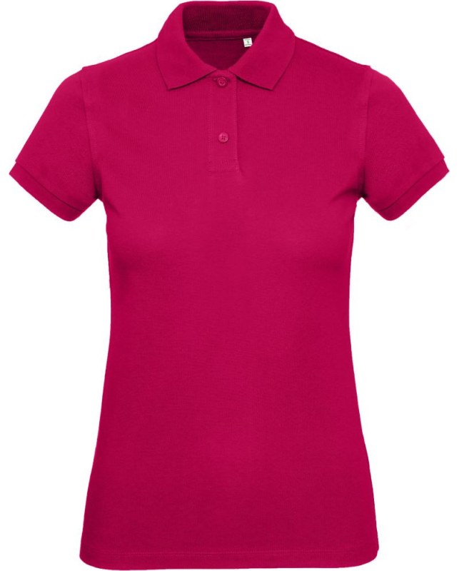 B&C Inspire Polo /women_° Dámské piqué polo z bio bavlny 01.0440 sorbet