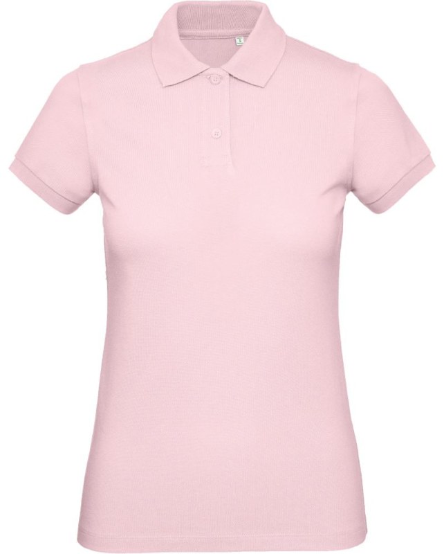 B&C Inspire Polo /women_° Dámské piqué polo z&nbsp;bio bavlny 01.0440 orchid pink - Dámské oblečení trika