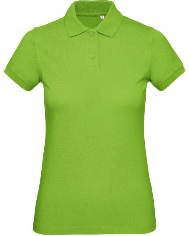 B&C Inspire Polo /women_° Dámské piqué polo z bio bavlny 01.0440 orchid green