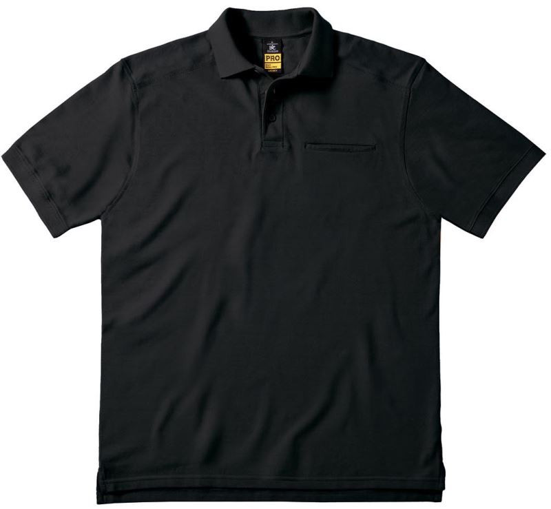 B&C Skill Pro Pracovní piqué polo 01.0C10 black