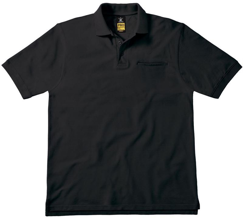 B&C Energy Pro Pracovní piqué polo 01.0C11 black