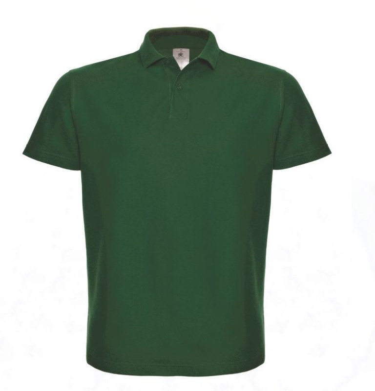 B&C ID.001 Piqué polo 01.ID01 bottle green