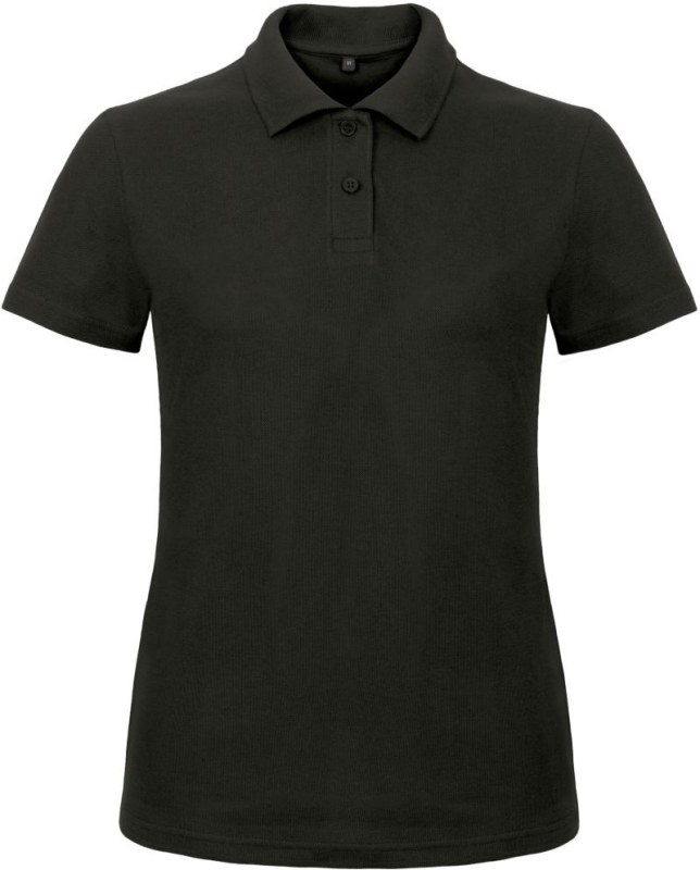 B&C ID.001 /women Dámské piqué polo 01.ID10 black - Dámské oblečení trika