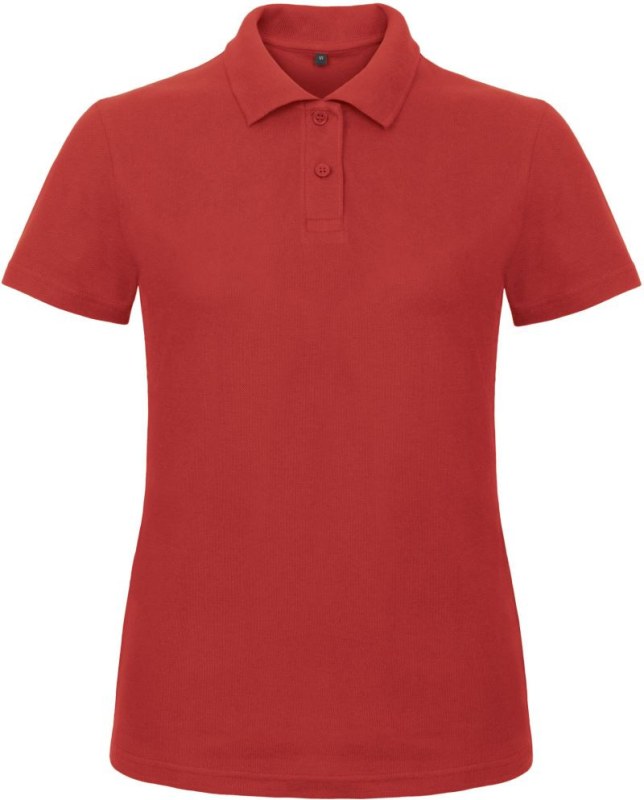 B&C ID.001 /women Dámské piqué polo 01.ID10 red