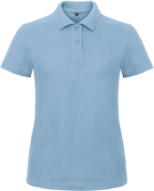 B&C ID.001 /women Dámské piqué polo 01.ID10 light blue - Dámské oblečení trika