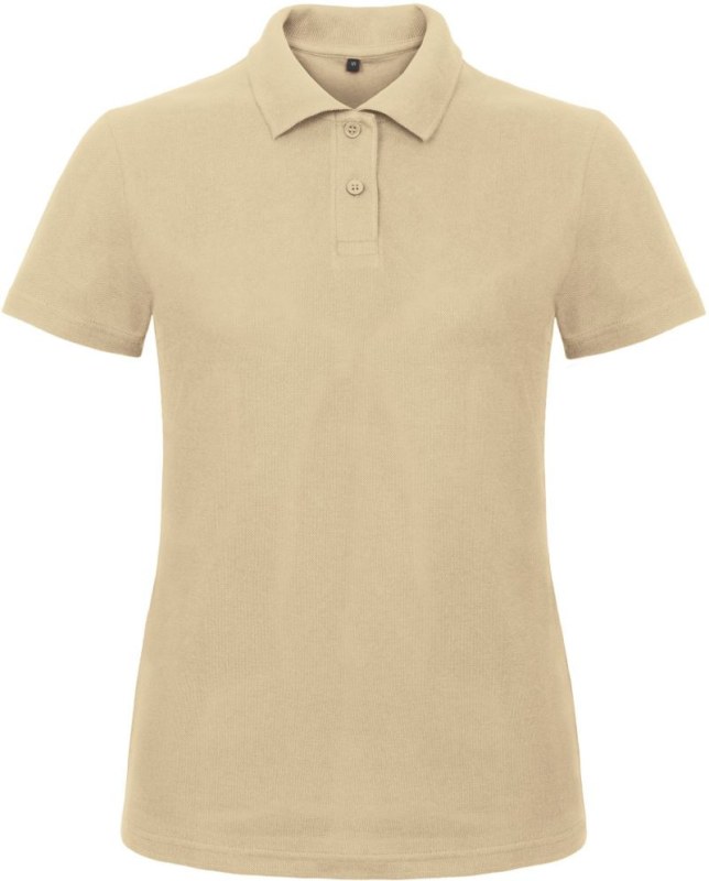 B&C ID.001 /women Dámské piqué polo 01.ID10 sand