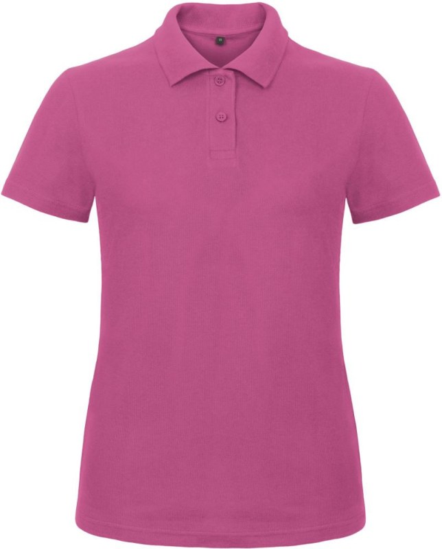 B&C ID.001 /women Dámské piqué polo 01.ID10 fuchsia - Dámské oblečení trika