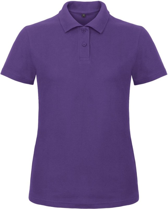 B&C ID.001 /women Dámské piqué polo 01.ID10 purple