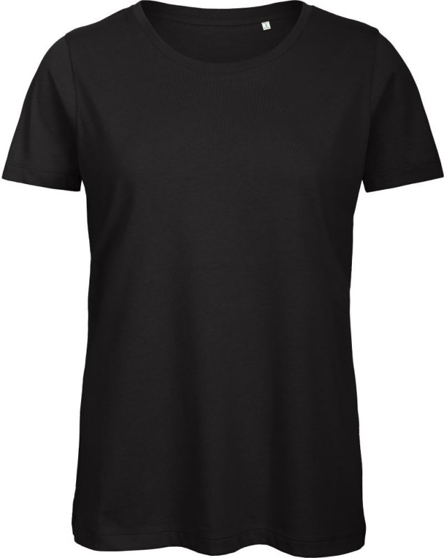 B&C Inspire T /women_° Dámské tričko Medium Fit z bio bavlny 01.TW43 black