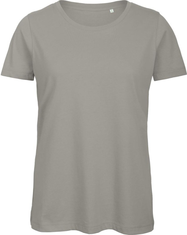 B&C Inspire T /women_° Dámské tričko Medium Fit z bio bavlny 01.TW43 light grey