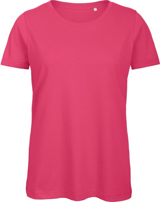 B&C Inspire T /women_° Dámské tričko Medium Fit z bio bavlny 01.TW43 fuchsia