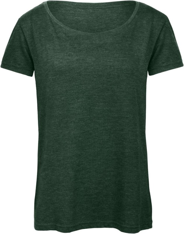 B&C Triblend /women Dámské tričko 01.TW56 heather forest