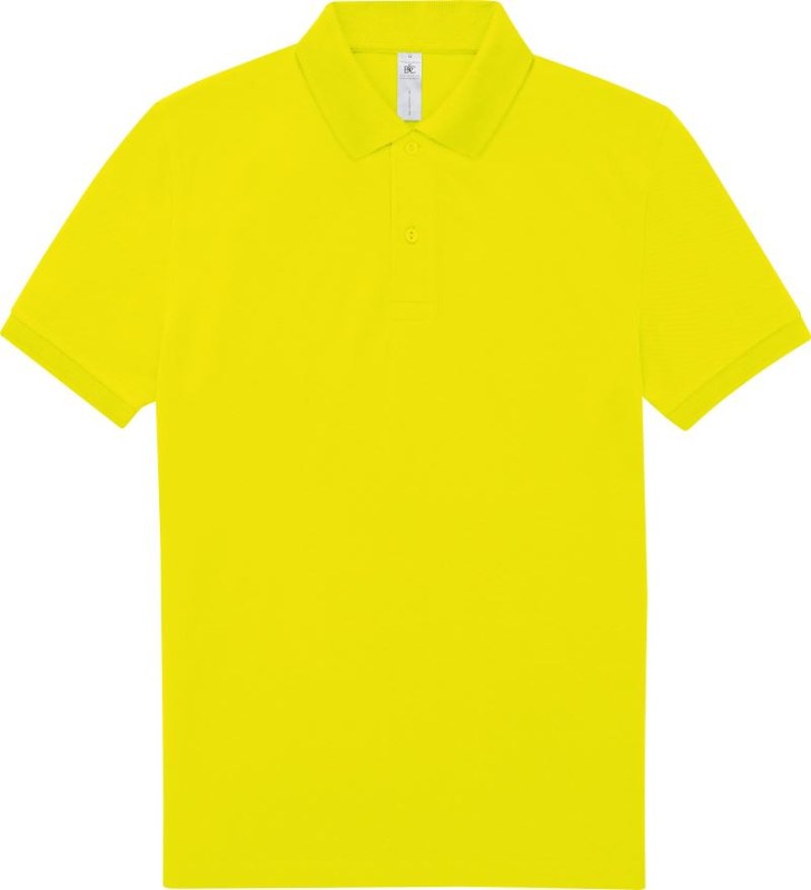 B&C My Polo 180 Piqué polo 01.U424 pixel lime