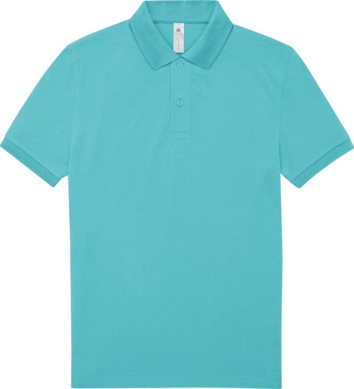 B&C My Polo 180 Piqué polo 01.U424 meta turquoise