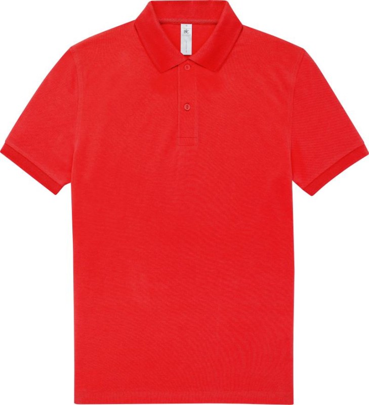 B&C My Polo 210 Piqué polo z těžké bavlny 01.U426 red