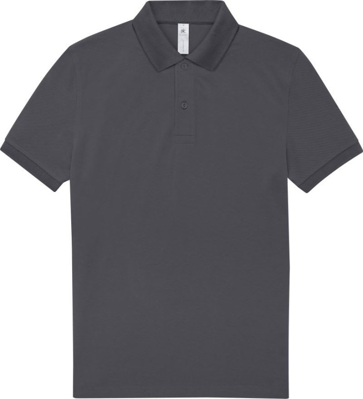B&C My Polo 210 Piqué polo z těžké bavlny 01.U426 dark grey