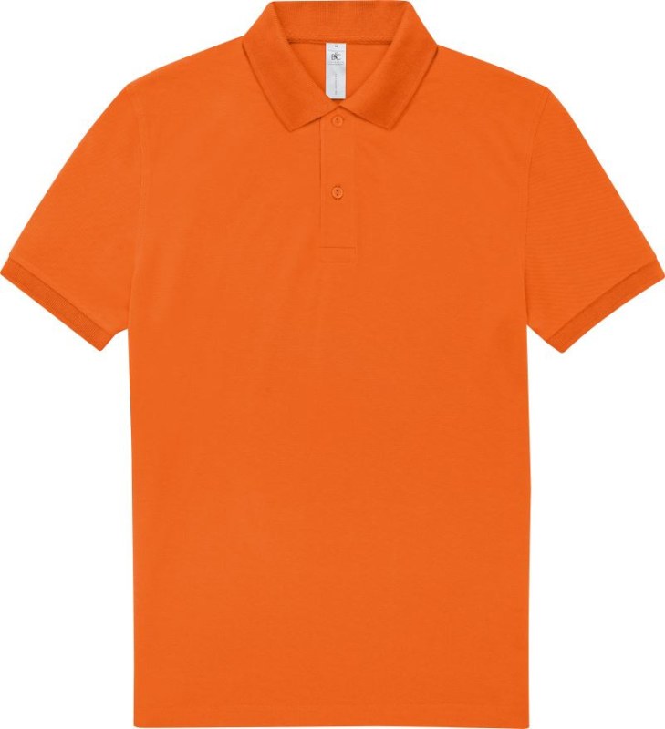 B&C My Polo 210 Piqué polo z těžké bavlny 01.U426 pure orange