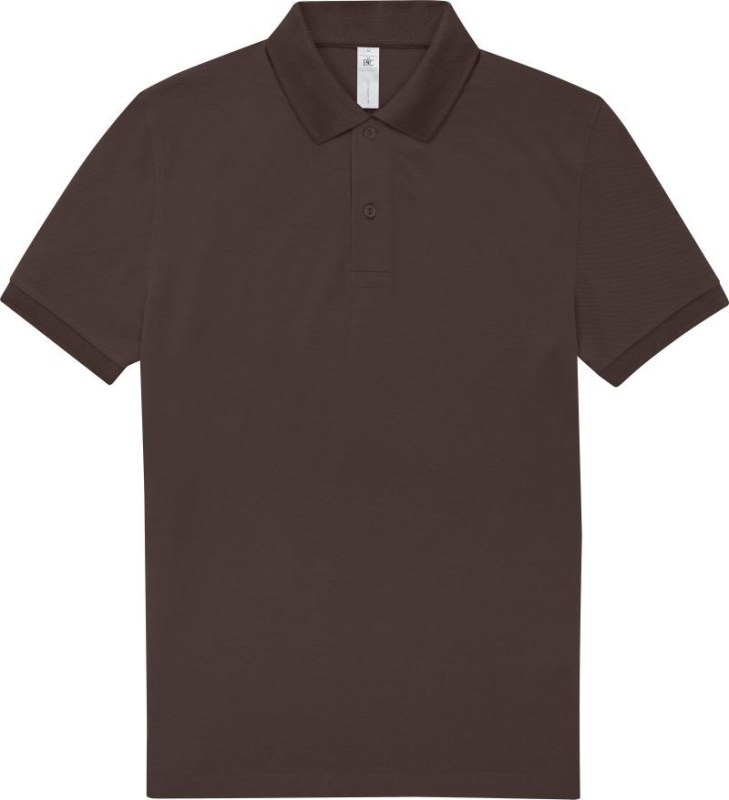 B&C My Polo 210 Piqué polo z&nbsp;těžké bavlny 01.U426 roasted coffee - Dámské oblečení trika