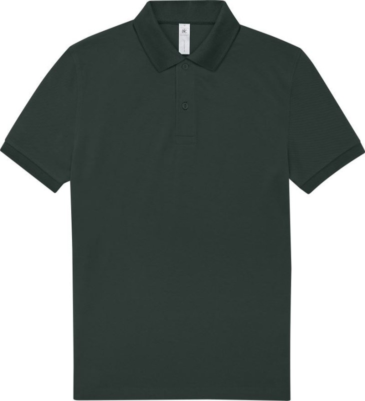 B&C My Polo 210 Piqué polo z těžké bavlny 01.U426 dark forest