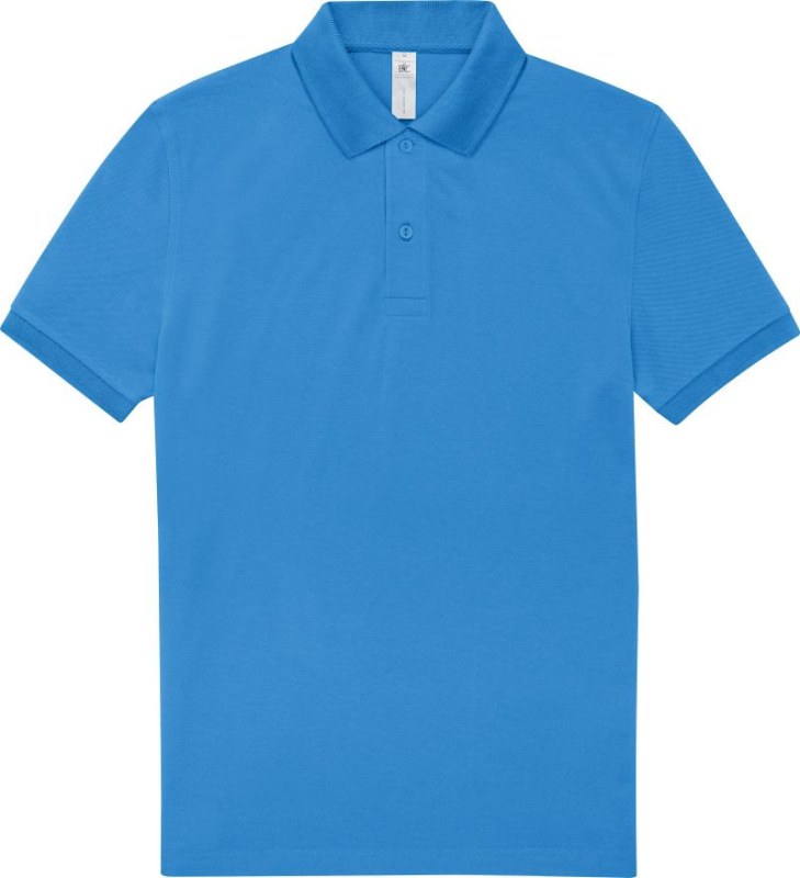 B&C My Polo 210 Piqué polo z těžké bavlny 01.U426 lake blue