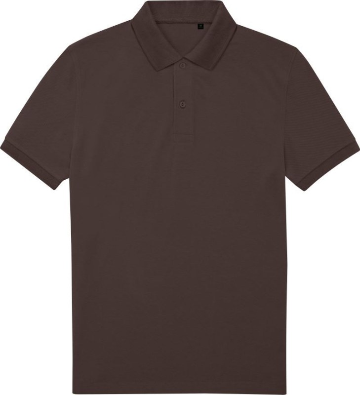 B&C My Eco Polo 65/35_° Piqué polo 01.U428 roasted coffee