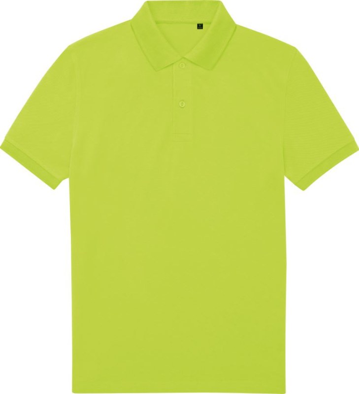B&C My Eco Polo 65/35_° Piqué polo 01.U428 acid lime