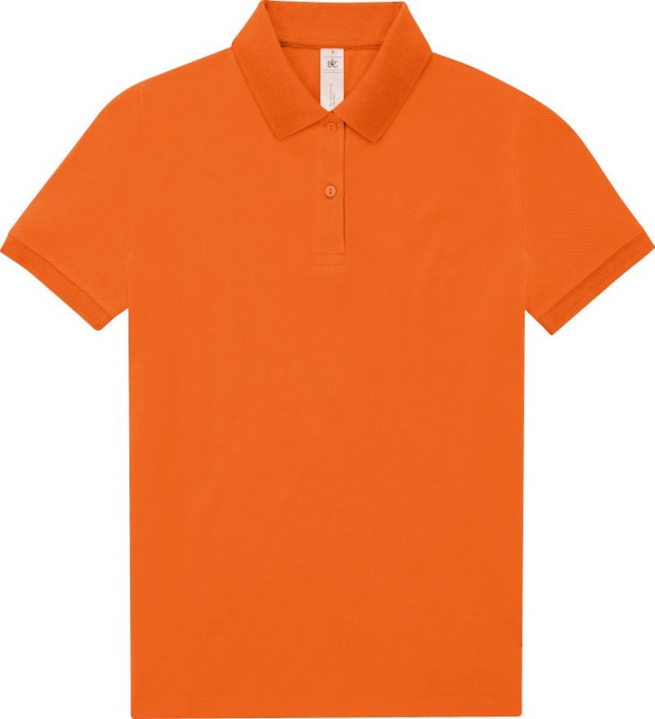 B&C My Polo 180 /women Dámské piqué polo 01.W461 pure orange - Dámské oblečení trika