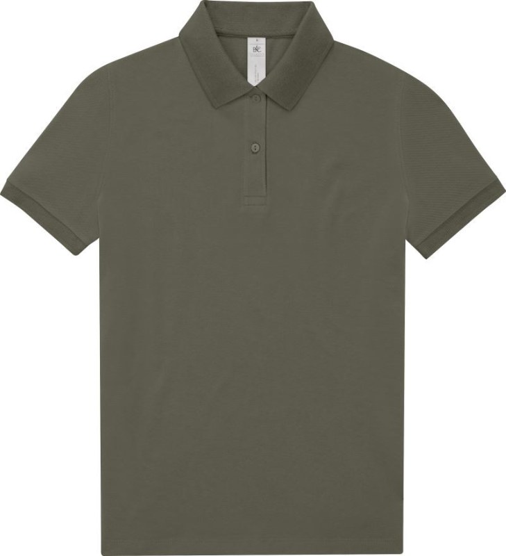 B&C My Polo 180 /women Dámské piqué polo 01.W461 camo green