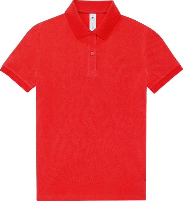 B&C My Polo 210 /women Dámské piqué polo z těžké bavlny 01.W463 red