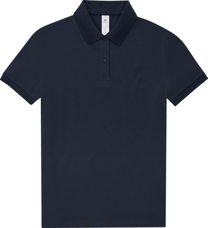 B&C My Polo 210 /women Dámské piqué polo z&nbsp;těžké bavlny 01.W463 navy pure - Dámské oblečení trika
