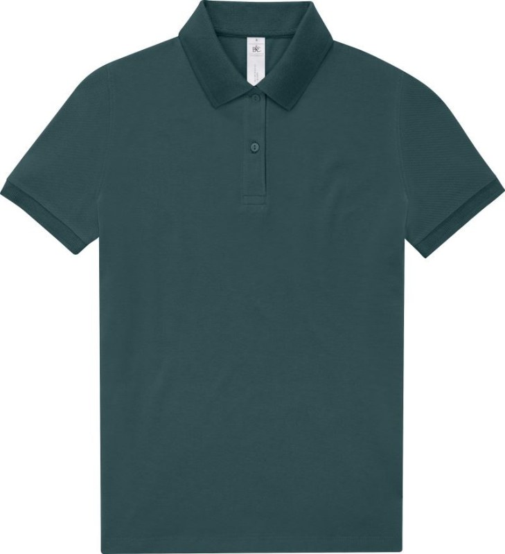 B&C My Polo 210 /women Dámské piqué polo z těžké bavlny 01.W463 amalfi teal