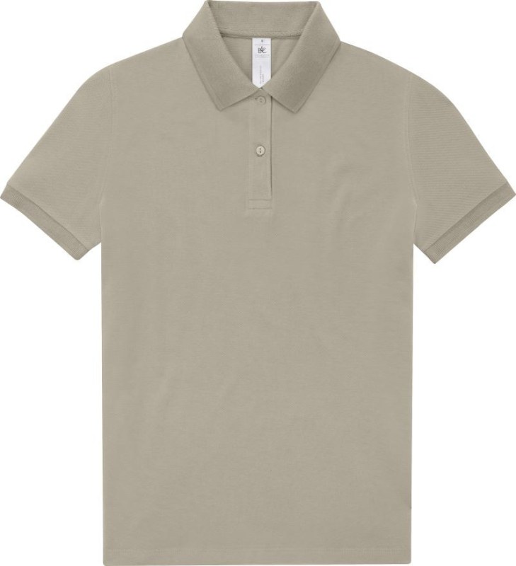 B&C My Polo 210 /women Dámské piqué polo z těžké bavlny 01.W463 amalfi grey